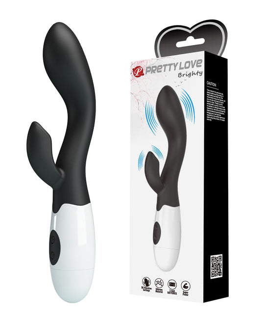 Pretty Love Brighty Vibrator - Black by Liaoyang baile health care produ