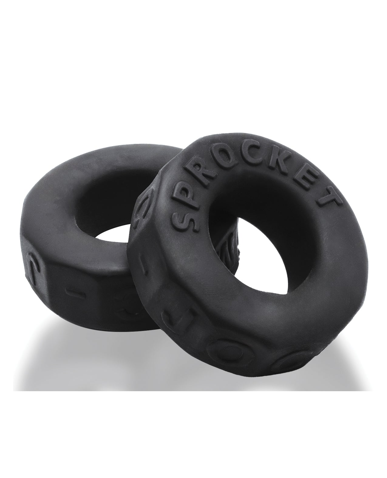 Oxballs Sprocket Comfort No-Roll Cock Ring - Special Edition Night by Blue ox designs llc dba oxballs