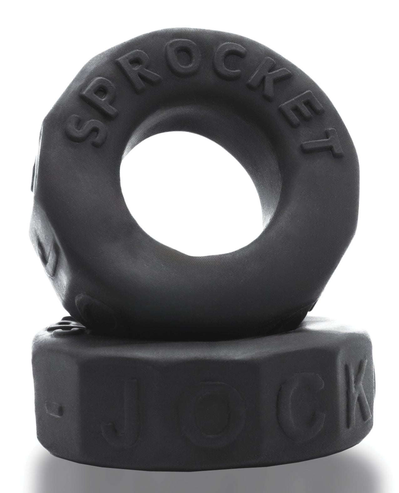 Oxballs Sprocket Comfort No-Roll Cock Ring - Special Edition Night by Blue ox designs llc dba oxballs