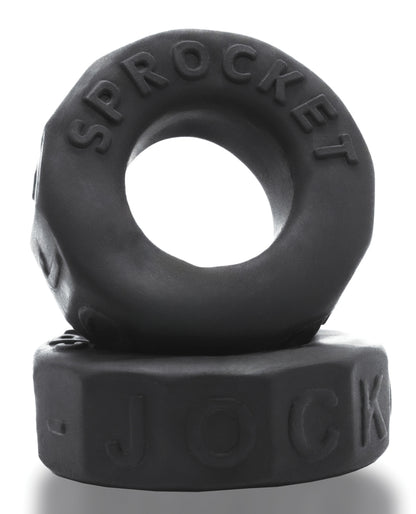 Oxballs Sprocket Comfort No-Roll Cock Ring - Special Edition Night by Blue ox designs llc dba oxballs