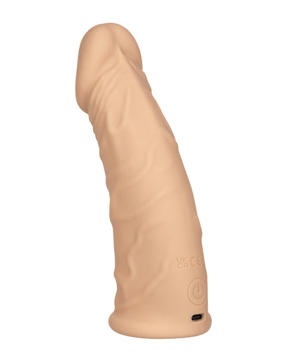 Performance Maxx 7" Vibrating Penis Extension - Ivory by California exotic novelties