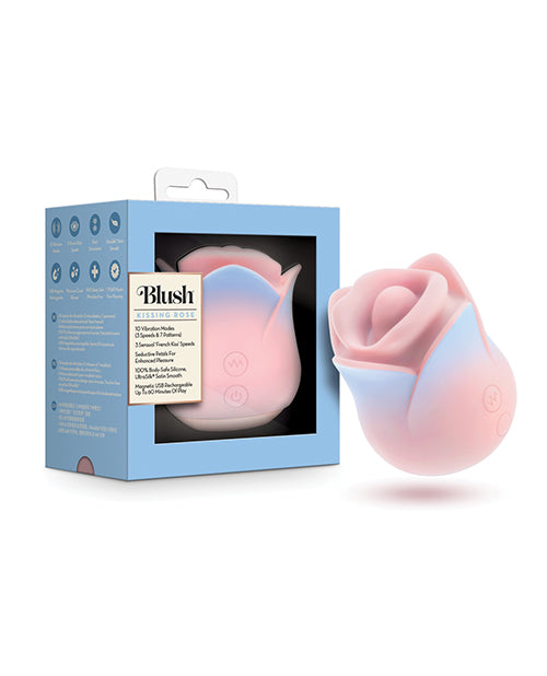 Blush Collection Kissing Rose - Pink by Blush novelties
