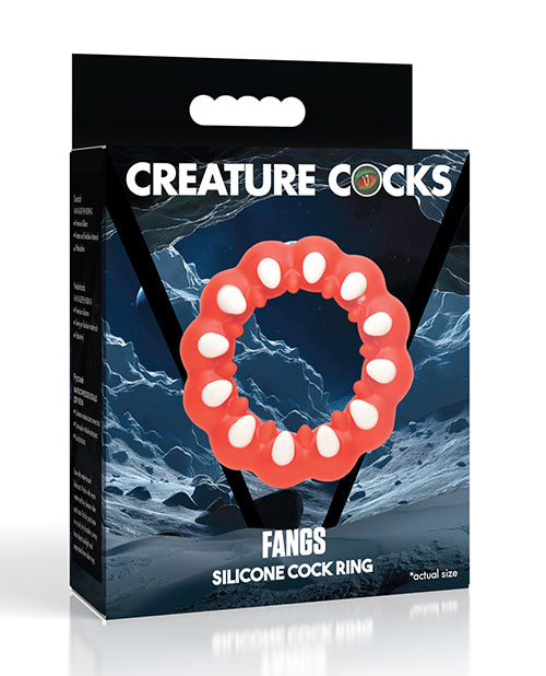 Creature Cocks - Fangs Silicone Cock Ring by Xr llc