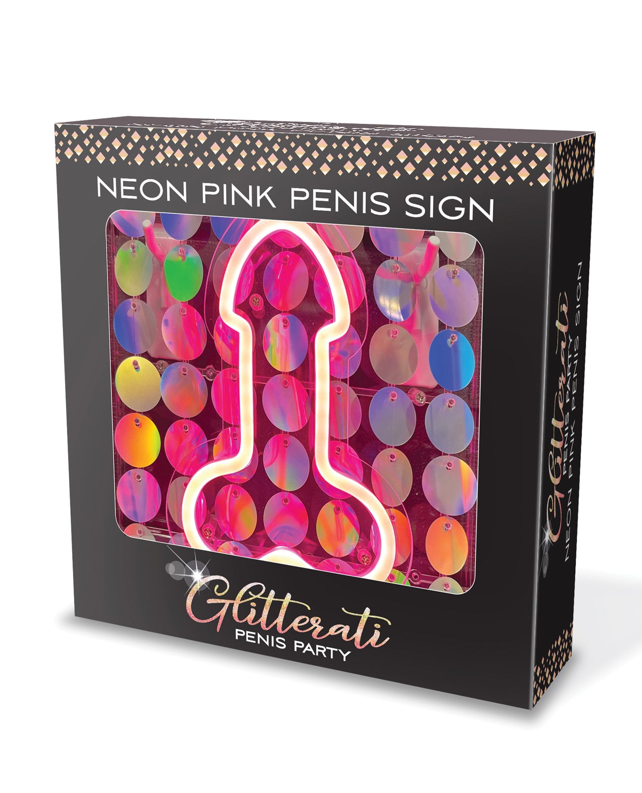Penis Neon Light Up Sign by Little genie productions llc