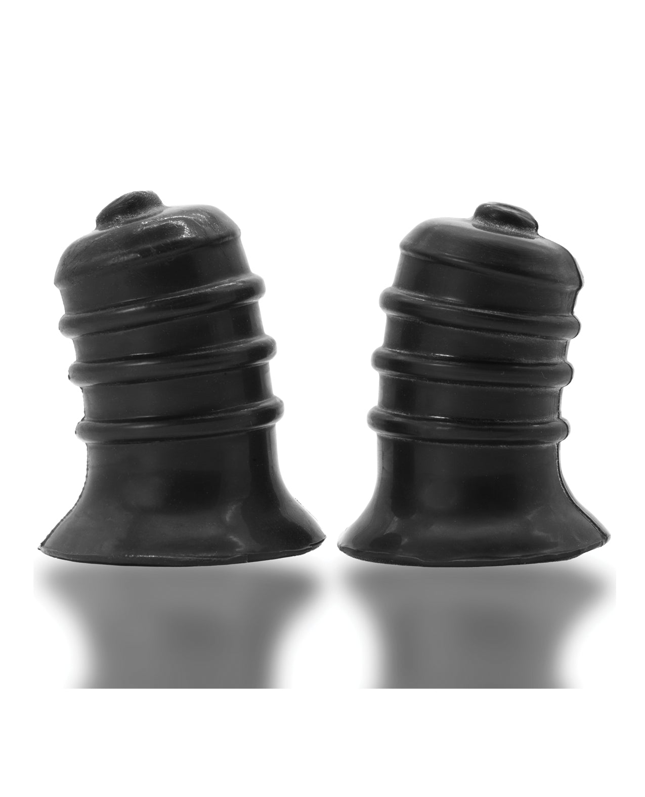 Oxballs Ribnibs Curved Springy-Ribbed Nip Suckers - Special Edition Night by Blue ox designs llc dba oxballs