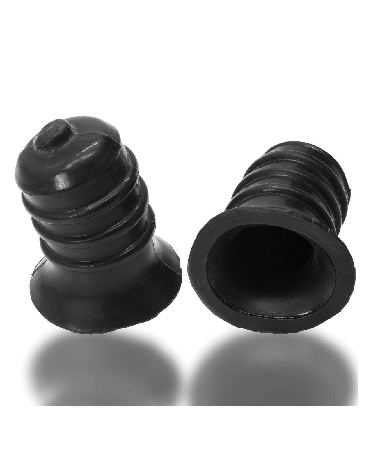 Oxballs Ribnibs Curved Springy-Ribbed Nip Suckers - Special Edition Night by Blue ox designs llc dba oxballs