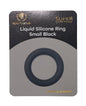 Spartacus Liquid Silicone Cock Ring Small - Black by Spartacus