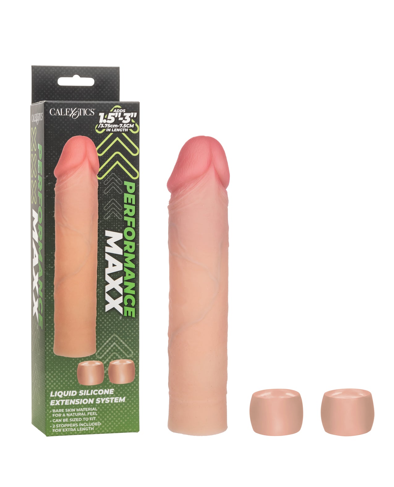 Performance Maxx Penis Extension System w/Stoppers - Ivory by California exotic novelties