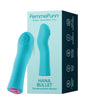 Femme Funn Hana Fingerlike Thumping Bullet - Turquoise by Vvole