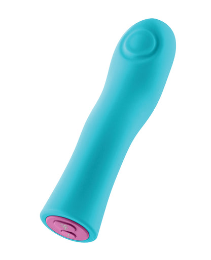 Femme Funn Hana Fingerlike Thumping Bullet - Turquoise by Vvole