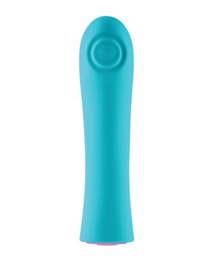 Femme Funn Hana Fingerlike Thumping Bullet - Turquoise by Vvole