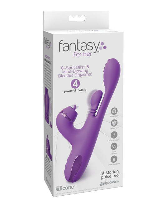 Fantasy for Her IntiMotion Pulse Pro - Purple by Pipedream products