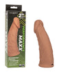Performance Maxx 7" Vibrating Penis Extension - Brown by California exotic novelties