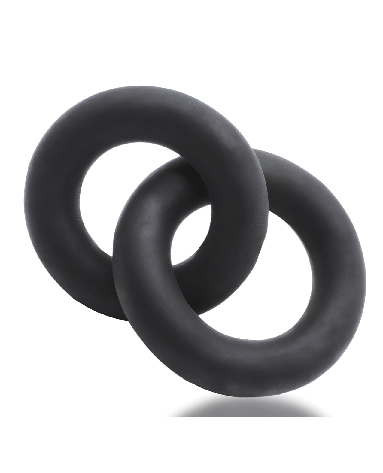 Oxballs Shackle Double Link'd Cock & Ball Rings - Special Edition Night by Blue ox designs llc dba oxballs