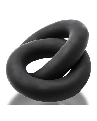 Oxballs Shackle Double Link'd Cock & Ball Rings - Special Edition Night by Blue ox designs llc dba oxballs