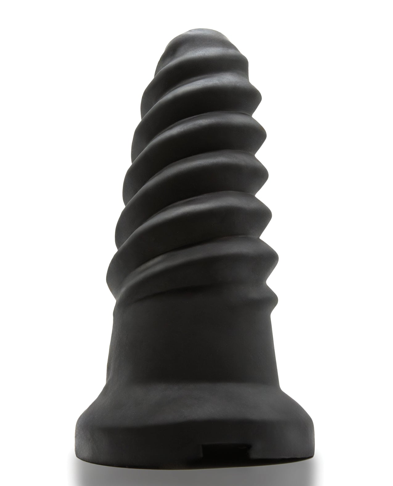 Oxballs Screwdhole Screw'd-in Open Tip Masturbator - Black by Blue ox designs llc dba oxballs
