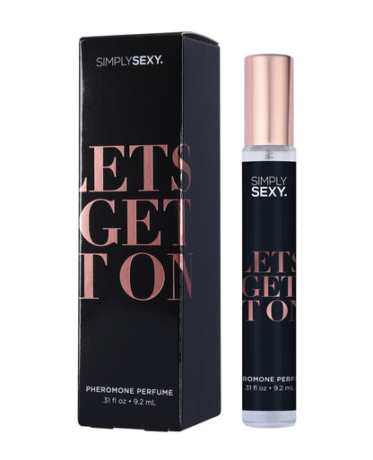 Simply Sexy Pheromone Perfume - 0.31 oz Let's Get It On by Classic brands