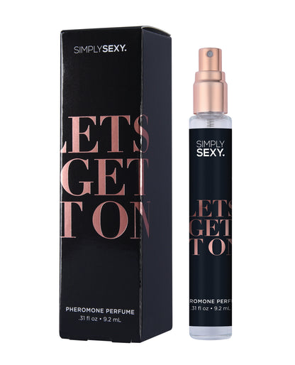 Simply Sexy Pheromone Perfume - 0.31 oz Let's Get It On by Classic brands