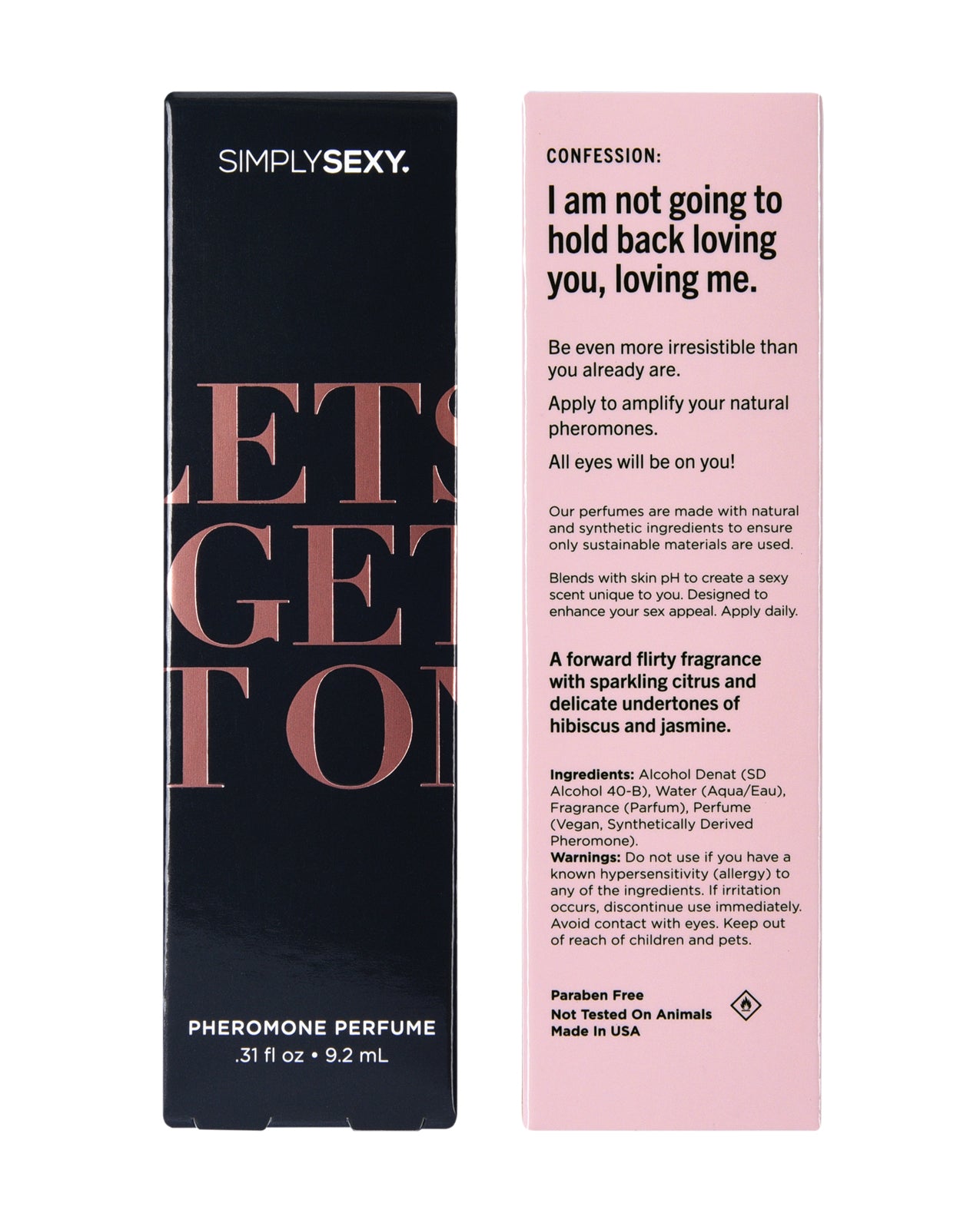 Simply Sexy Pheromone Perfume - 0.31 oz Let's Get It On by Classic brands