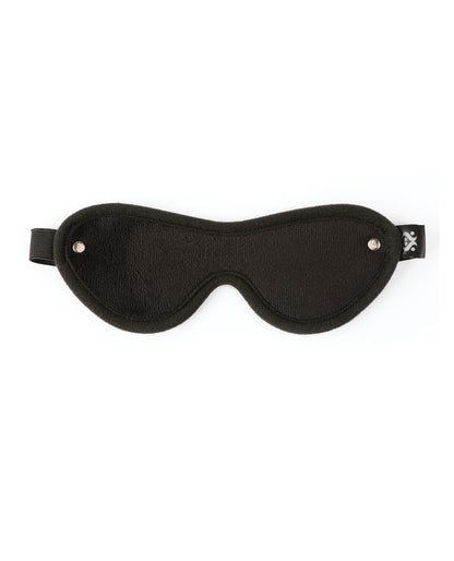 Sei Mio Eyes Wide Shut Soft Velvet Blindfold - Black by Creative conceptions