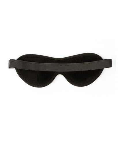 Sei Mio Eyes Wide Shut Soft Velvet Blindfold - Black by Creative conceptions