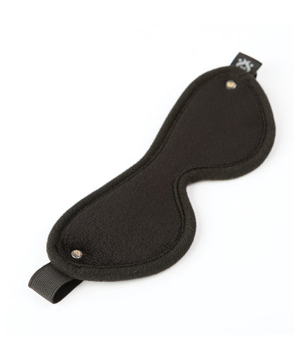 Sei Mio Eyes Wide Shut Soft Velvet Blindfold - Black by Creative conceptions