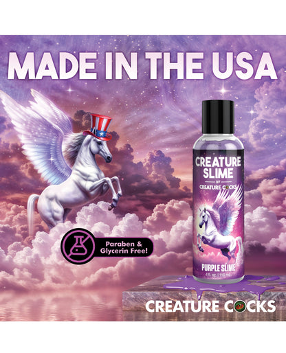 Creature Cocks - Creature Slime Purple Slime Water-Based Lubricant 4oz by Xr llc