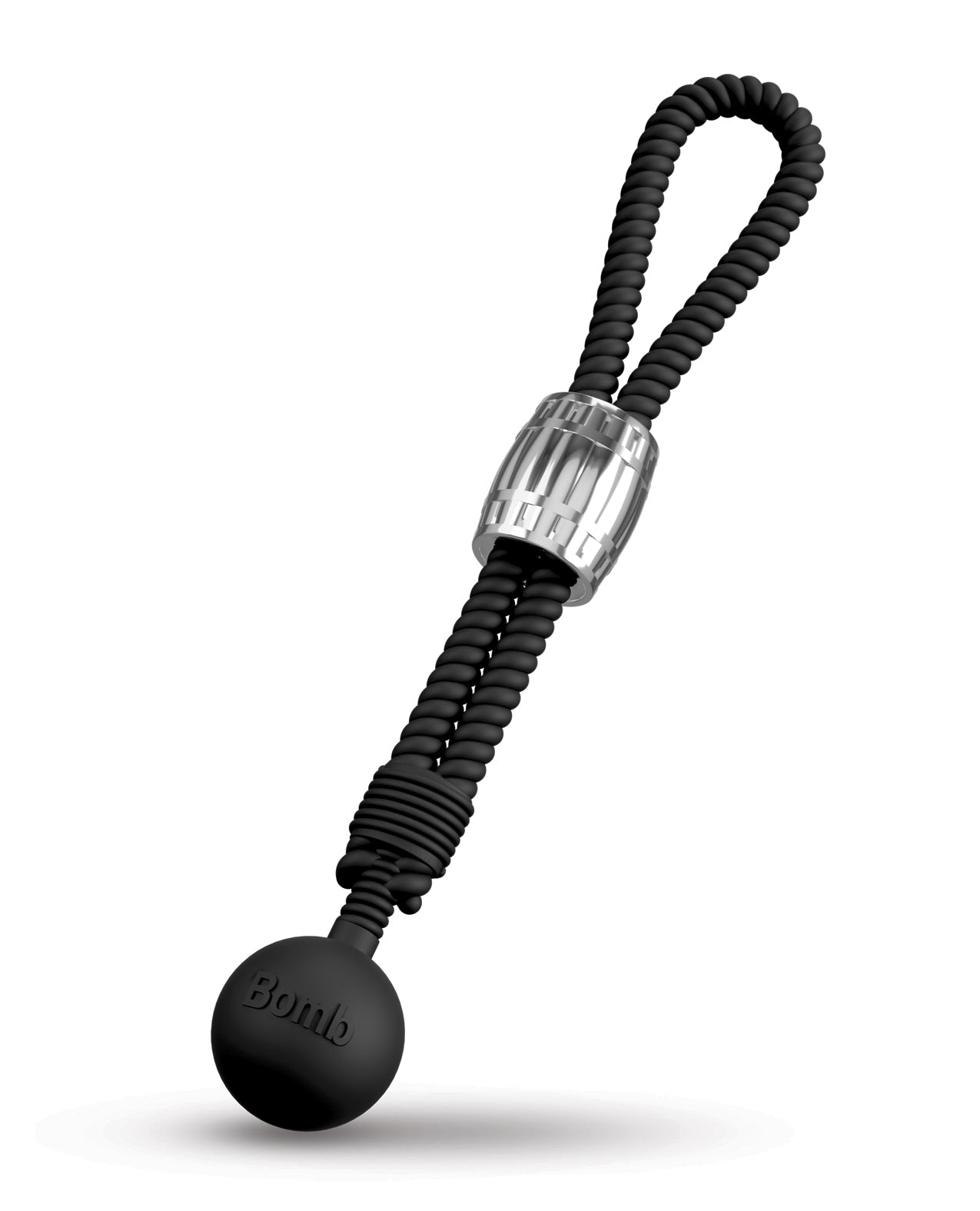 Rebel Heavy Rope Cock Lasso w/Ball - Black by Orion versand gmbh and co
