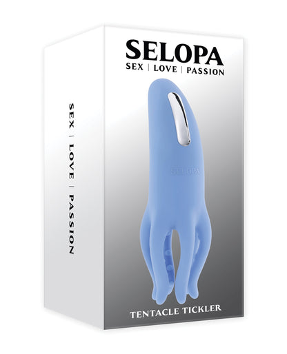 Selopa Tentacle Tickler Masturbator - Blue by Evolved novelties inc.