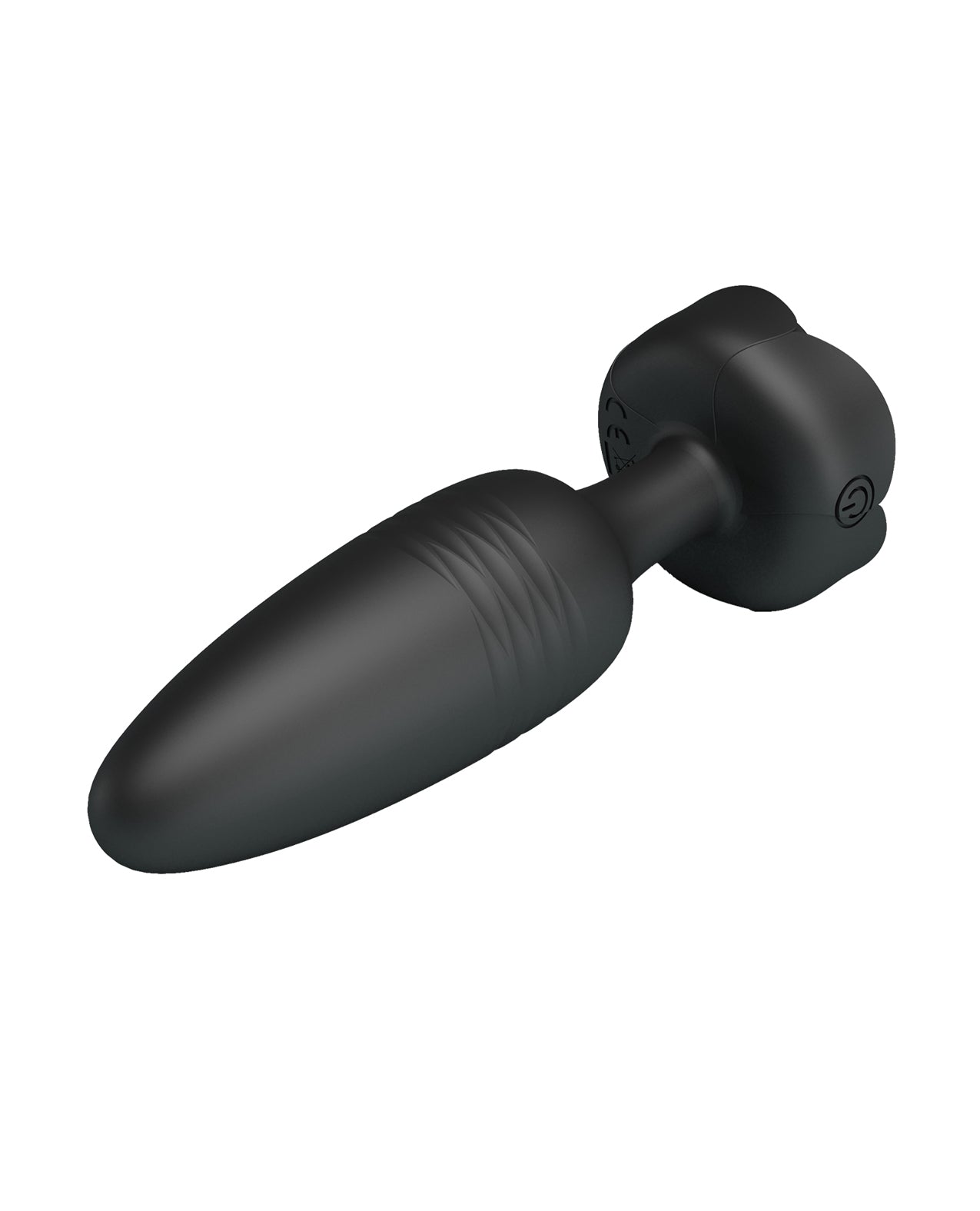 Pretty Love Tarion Thrusting Butt Plug w/Multi Color Bottom Light - Black by Liaoyang baile health care produ