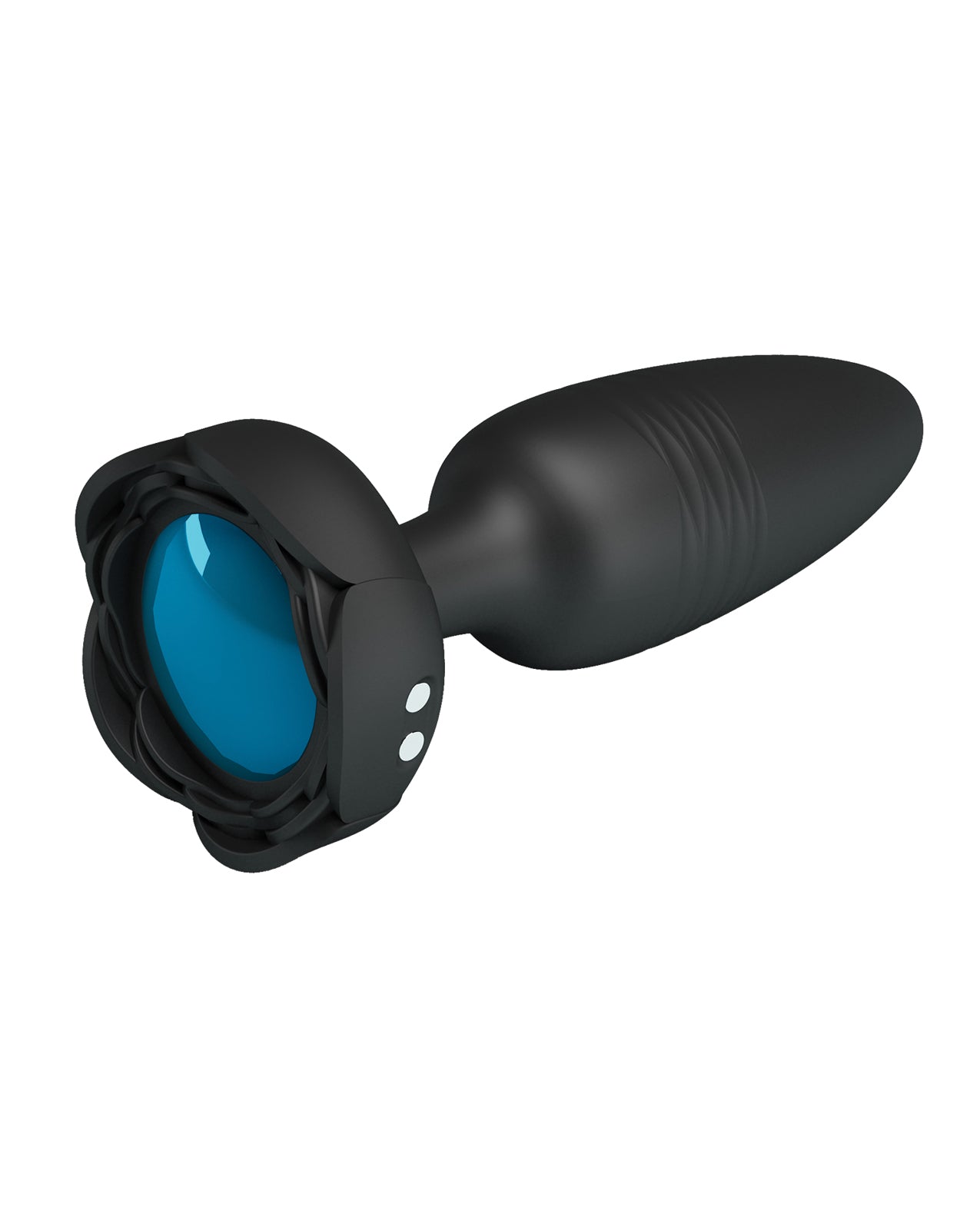 Pretty Love Tarion Thrusting Butt Plug w/Multi Color Bottom Light - Black by Liaoyang baile health care produ