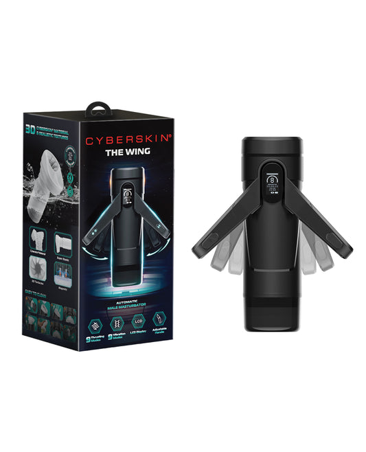 The Wing Thrusting & Vibrating Masturbator by Blissbound trading inc