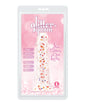 Glittergasm 7.5" Swirls Dildo - Red/Gold/Orange by Icon brands inc