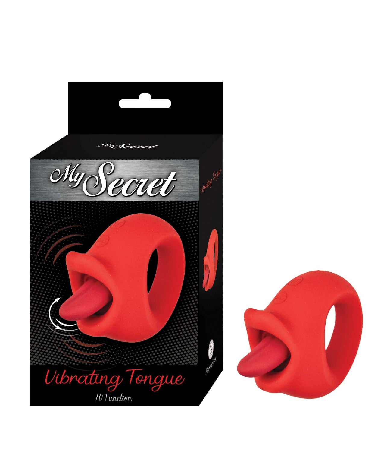My Secret Vibrating Tongue - Red by Novelties by nasswalk/nasstoys