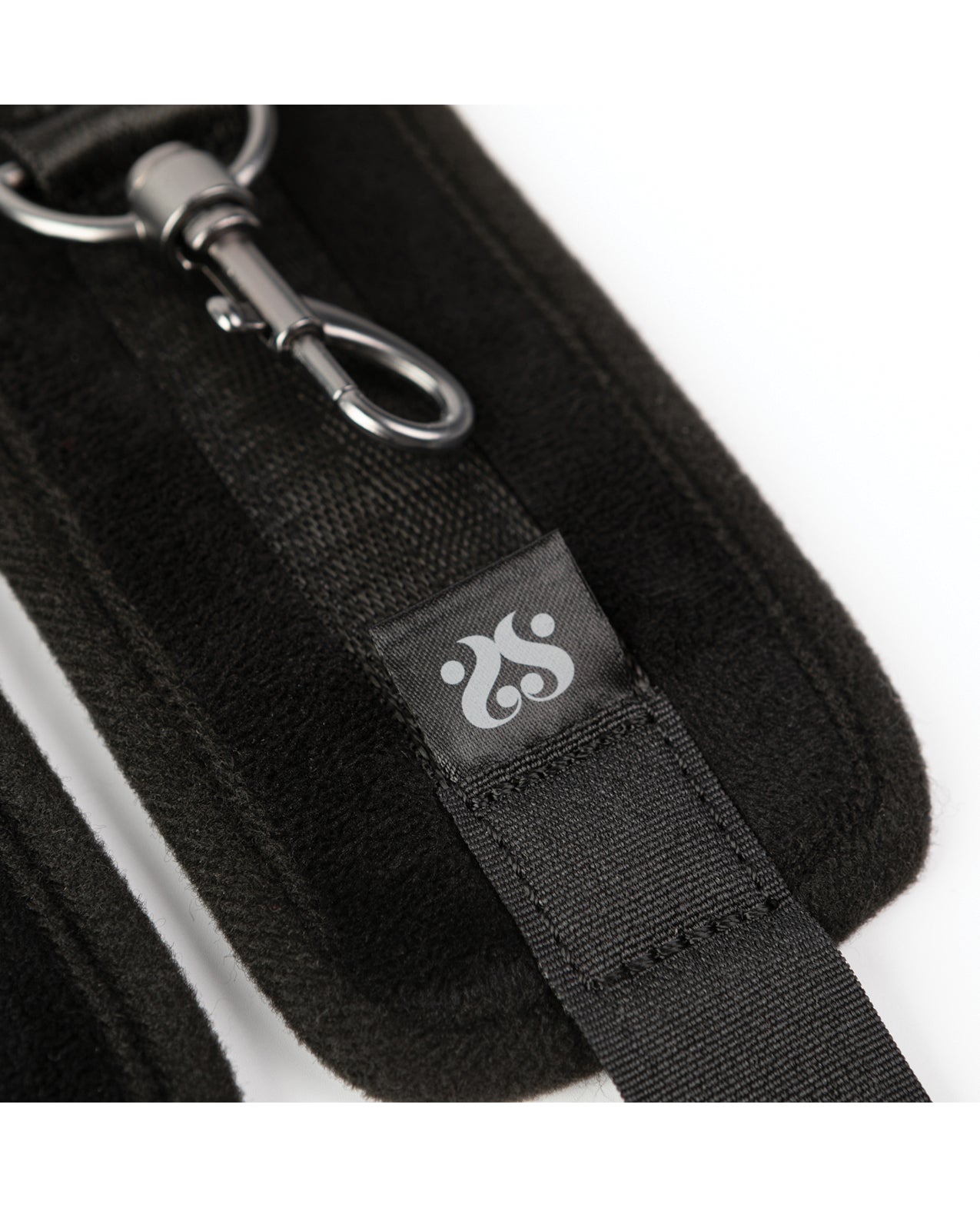 Sei Mio Sensually Secured Velvet Handcuffs - Black by Creative conceptions