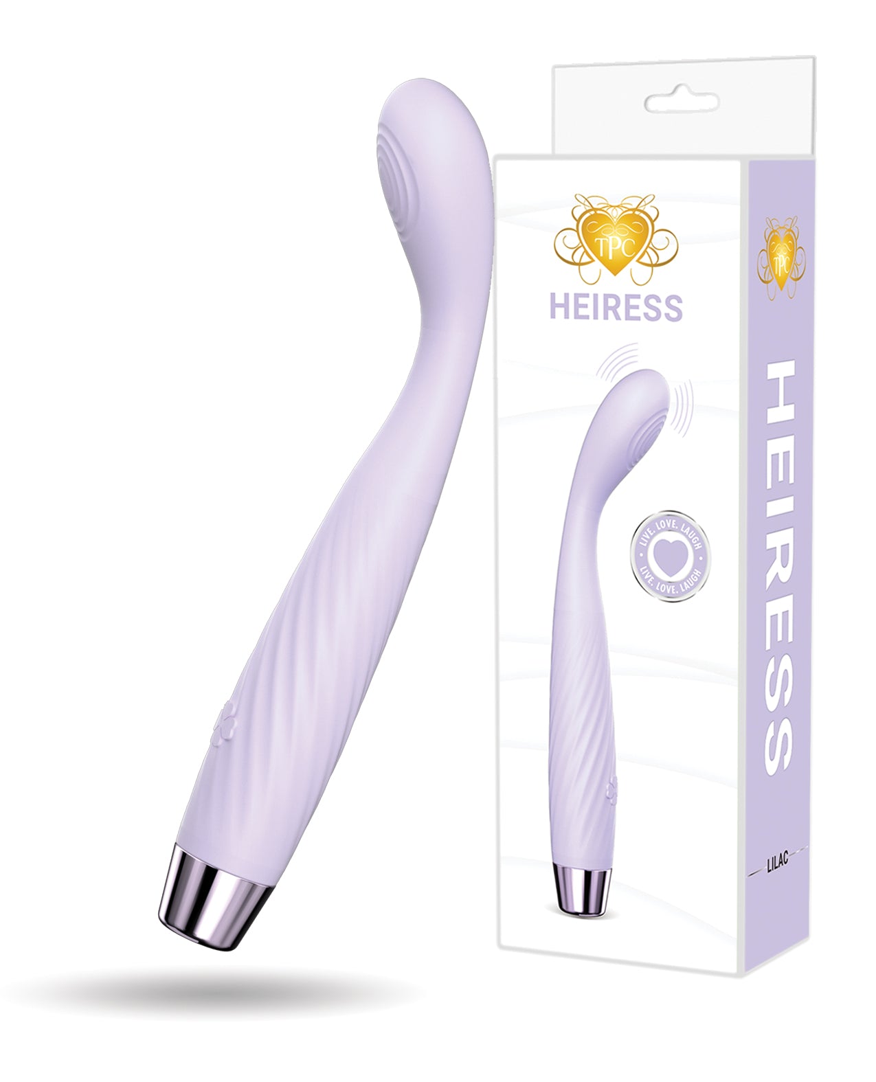Heiress G Spot Vibrator - Lilac by Full circle usa