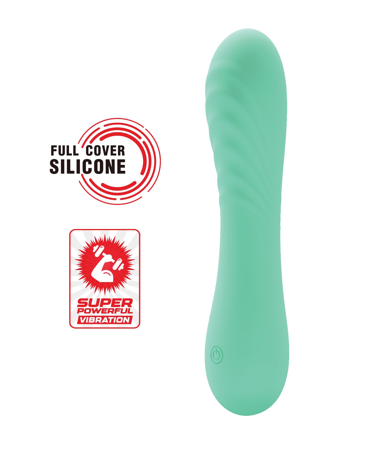Pretty Love Alexisrose Curved Vibrator - Aqua by Liaoyang baile health care produ