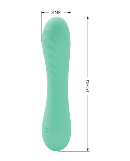Pretty Love Alexisrose Curved Vibrator - Aqua by Liaoyang baile health care produ