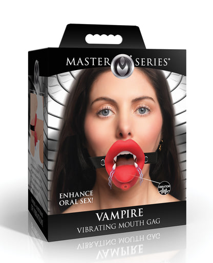 Master Series - Vampire Vibrating Mouth Gag by Xr llc