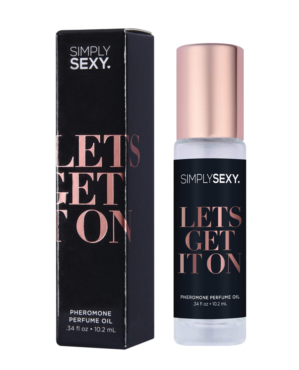 Simply Sexy Pheromone Perfume Oil Roll On - .34 oz Let's Get It On by Classic brands