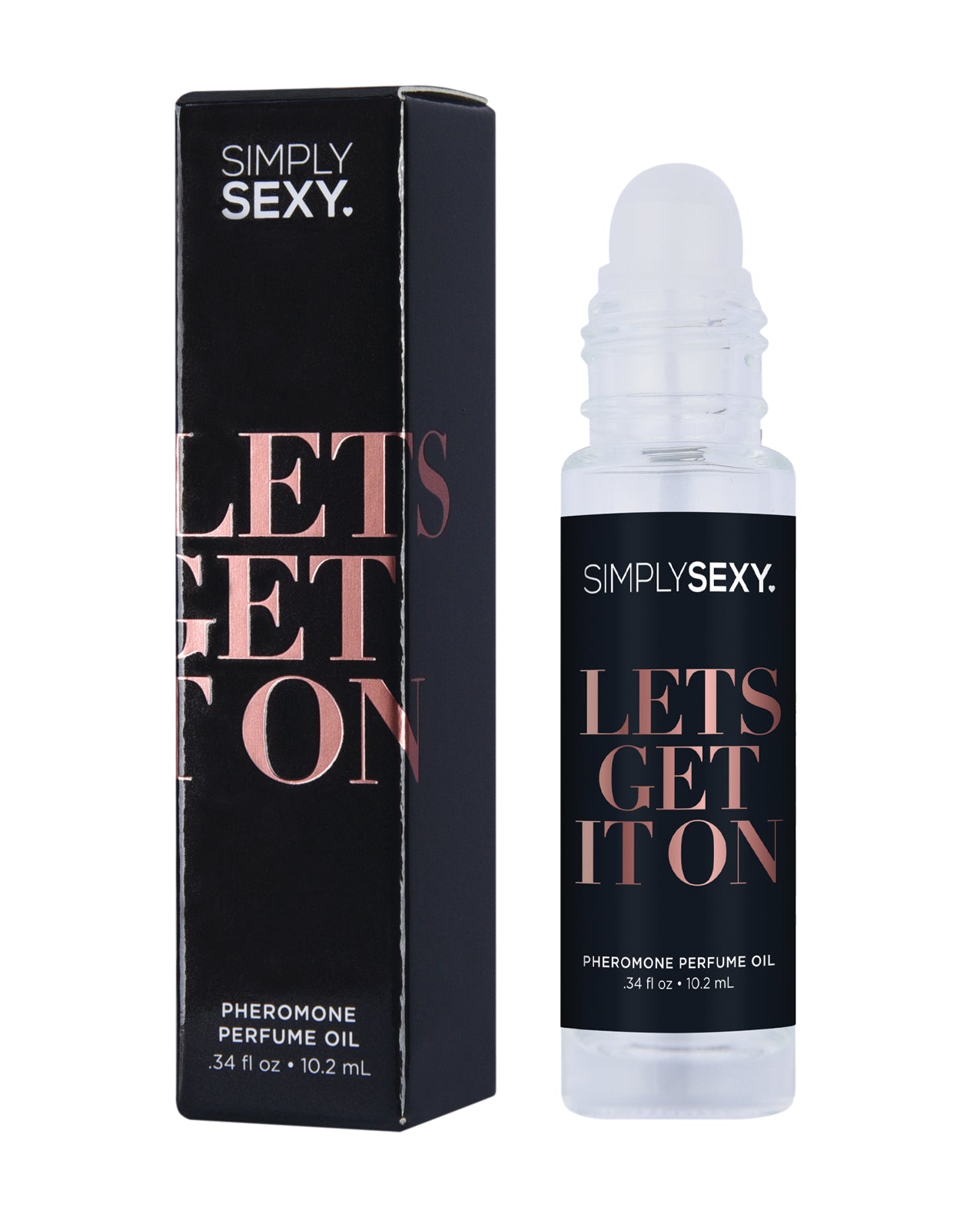 Simply Sexy Pheromone Perfume Oil Roll On - .34 oz Let's Get It On by Classic brands