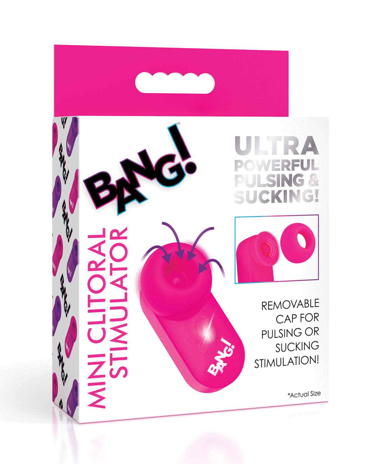 Bang! Mini Clitoral Stimulator - Pink by Xr llc