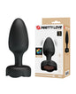 Pretty Love Osborn Medium Butt Plug w/Multi Color Bottom Light - Black by Liaoyang baile health care produ