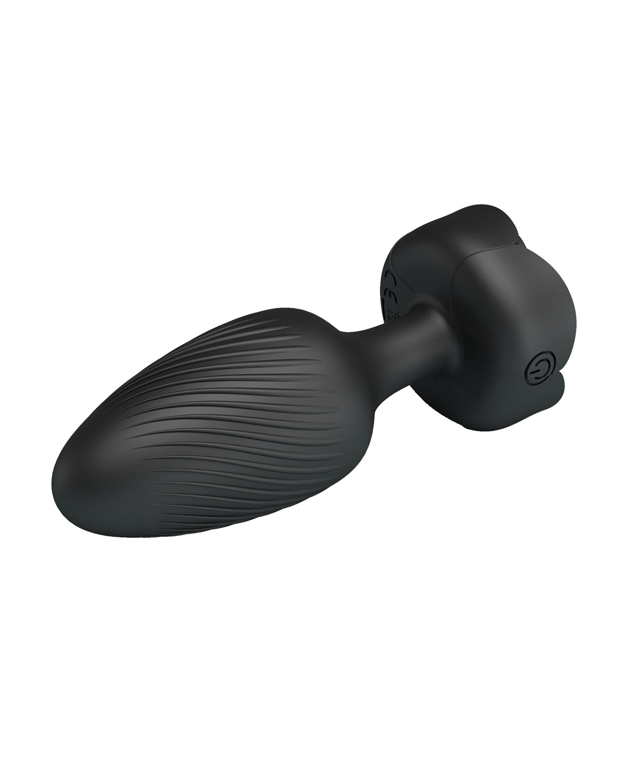 Pretty Love Osborn Medium Butt Plug w/Multi Color Bottom Light - Black by Liaoyang baile health care produ