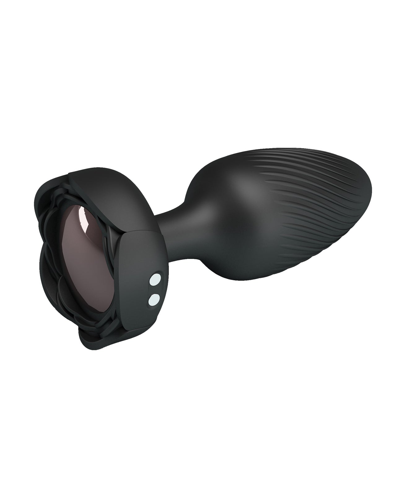 Pretty Love Osborn Medium Butt Plug w/Multi Color Bottom Light - Black by Liaoyang baile health care produ