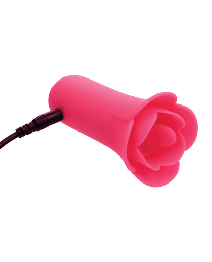 Naughty Bits Lily Licker Mini Flower Flicker - Pink by California exotic novelties
