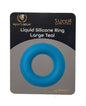 Spartacus Liquid Silicone Cock Ring Large - Teal by Spartacus