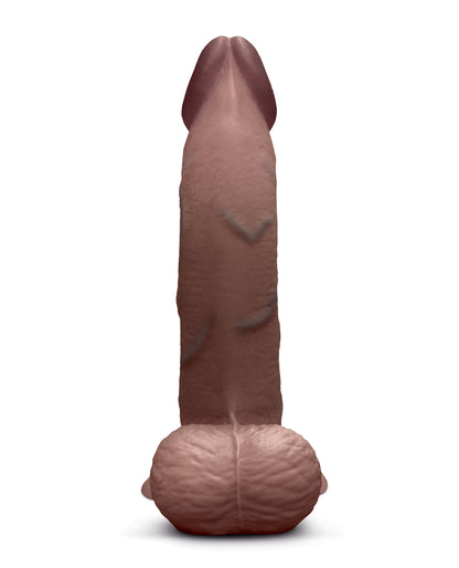 b-Vibe Slipskin 8" Curvy - Brown by Cotr inc