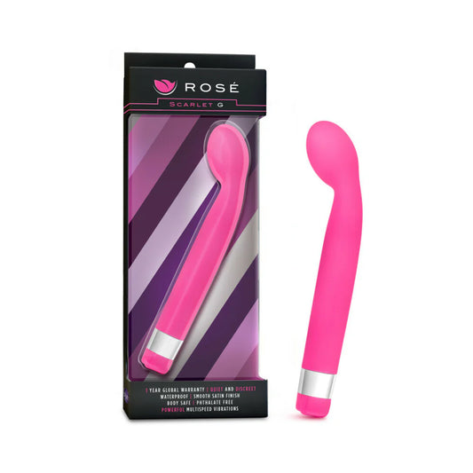 Rose Scarlet G Slimline G-Spot Vibrator Pink by Blush