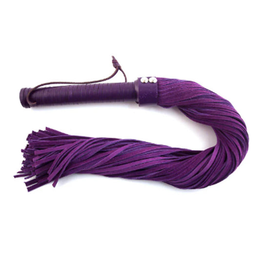Rouge Suede Flogger Black/Purple by Rouge Group LTD.